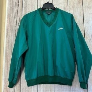 Vintage Izod Golf Mens nylon pullover sweaters size Medium